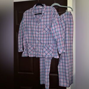 Victoria's Secret Plaid Pajama Set